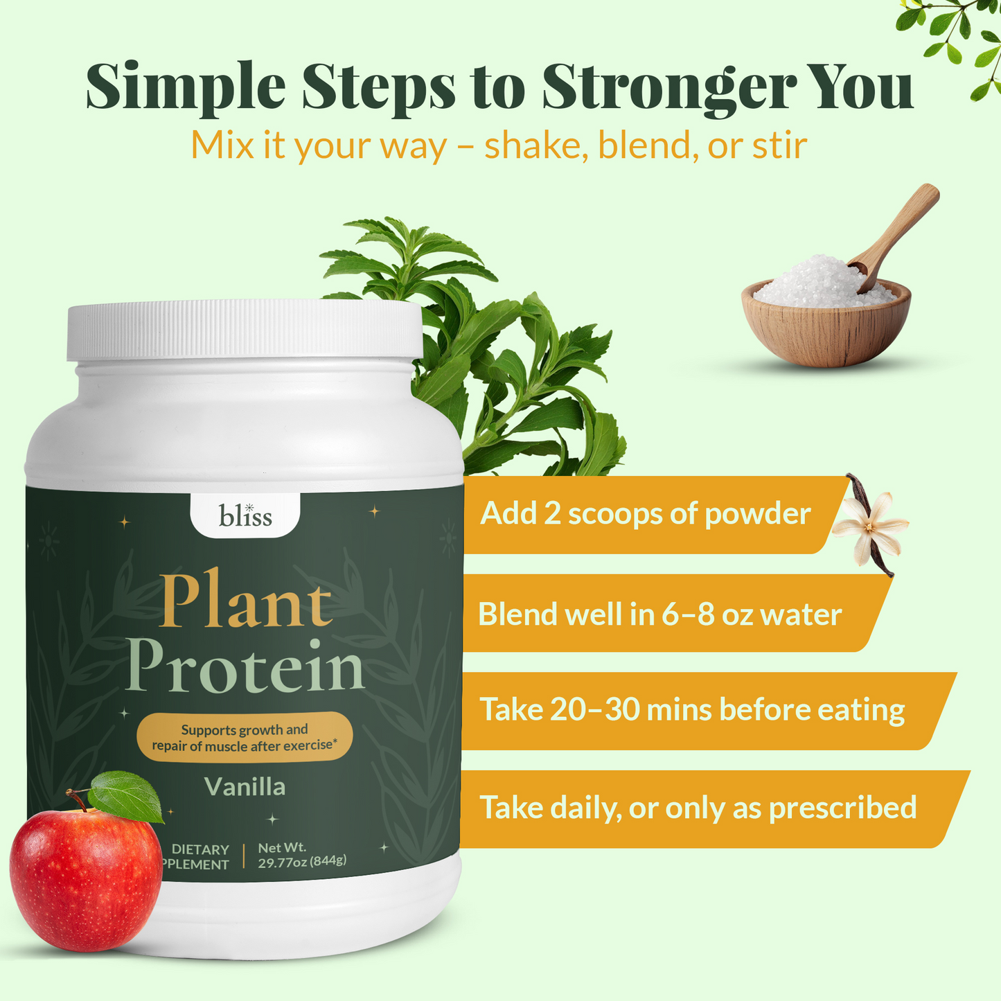 Plant Protein (Vanilla)