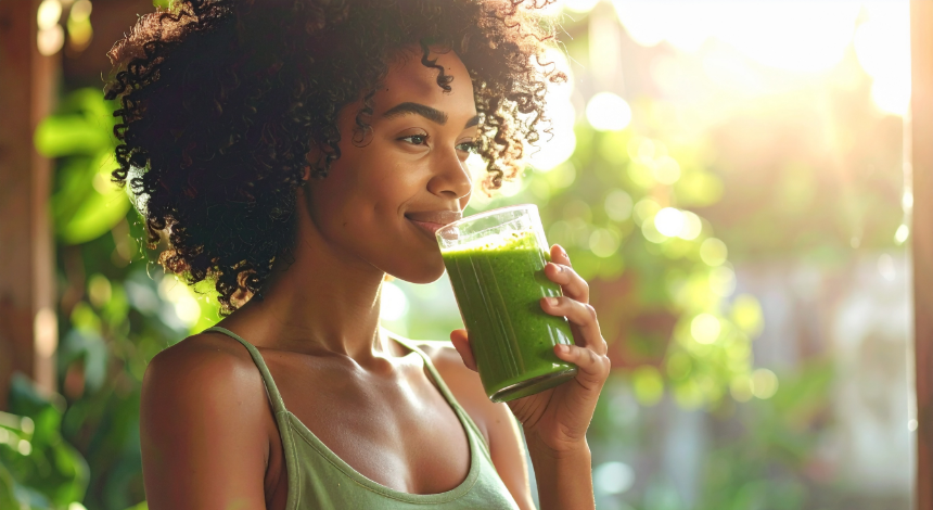 The Ultimate Bliss Morning Smoothie: Greens, Protein, and Glow